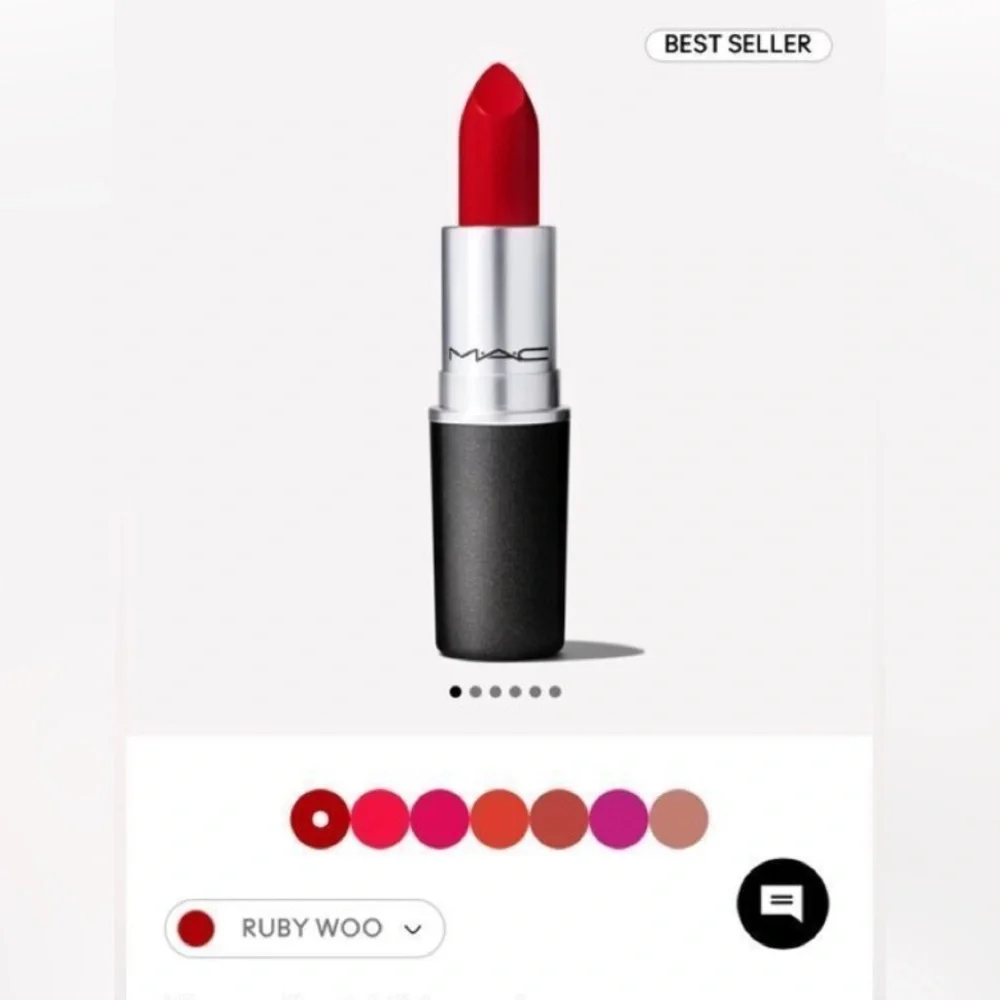 💄💋 MAC Retro Matte Lipstick in Ruby Woo (Vivid Blue-Red) Full Size. Brand new!